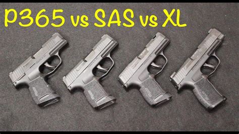 sig p365 vs p365 micro|The Sig Sauer P365: Comparing the Standard, SAS, .